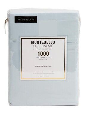 MONTEBELLO 1000tc Egyptian Cotton Luxury Sheet Set